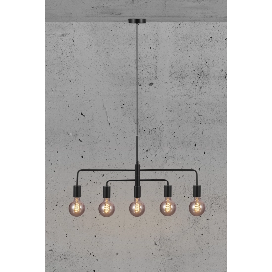 kinkiecik.pl Czarna lampa wisząca Gloom - Nordlux 2113053003